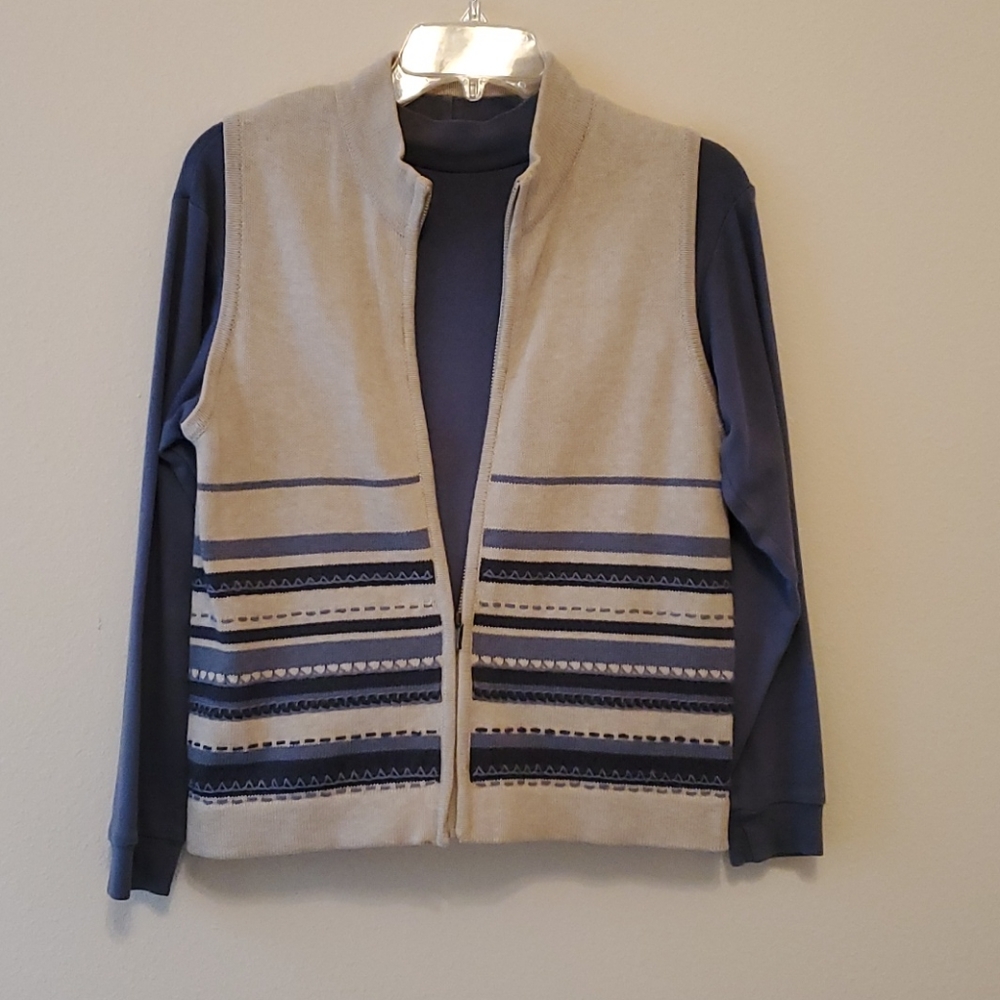 Top and vest combo